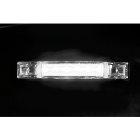 Lampa ΦΩΣ ΦΟΡΤΗΓΟΥ 6LED ΛΕΥΚΟ 24V 100mm