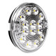 Lampa ΦΩΣ ΦΟΡΤΗΓΟΥ ΠΙΣΩ 12/24V 14LED ΔΙΑΦΑΝΟ ΣΤΡΟΓΓΥΛΟ 140mm 1ΤΕΜ.