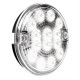 Lampa ΦΩΣ ΦΟΡΤΗΓΟΥ ΠΙΣΩ 12/24V 14LED ΔΙΑΦΑΝΟ ΣΤΡΟΓΓΥΛΟ 140mm 1ΤΕΜ.