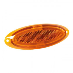 Lampa ΦΩΣ ΟΓΚΟΥ 4LED ΠΟΡΤΟΚΑΛΙ ΧΡΩΜΑΤΟΣ SMD 12/24V 124 mm -1ΤΕΜ.