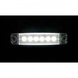 Lampa ΦΩΣ ΟΓΚΟΥ 6LED ΛΕΥΚΟ 12/24V 96mm ΑΔΙΑΒΡΟΧΟ 1ΤΕΜ.