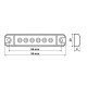 Lampa ΦΩΣ ΟΓΚΟΥ 6LED ΛΕΥΚΟ SMD 12/24V 96mm 20ΤΕΜ.