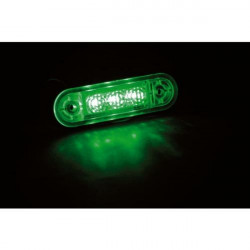 Lampa ΦΩΣ ΟΓΚΟΥ ΦΟΡΤΗΓΟΥ 24V 3LED 80x22mm ΠΡΑΣΙΝΟ 1ΤΕΜ.