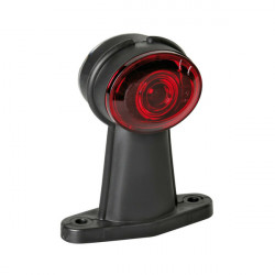 Lampa ΦΩΣ ΟΓΚΟΥ ΦΟΡΤΗΓΟΥ ΔΙΠΛΗΣ ΟΨΗΣ  ΜΕ 2 LED 24V ΛΕΥΚΟ/ΚΟΚΚΙΝΟ ΜΕ ΣΤΑΘΕΡΟ ΒΡΑΧΙΟΝΑ ILUMIA UNIVERSAL -1ΤΕΜ.