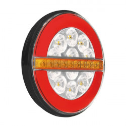 Lampa ΦΩΣ ΠΙΣΩ ΔΕΞΙ 12/24V DYNAMIC-O 140 mm ΜΕ 29 LED 3 ΧΡΗΣΕΙΣ ΘΕΣΕΩΣ/ΦΛΑΣ/STOP (ΚΟΚΚΙΝΟ/ΠΟΡΤΟΚΑΛΙ/ΛΕΥΚΟ) - 1 ΤΕΜ.