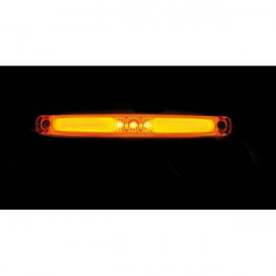Lampa ΦΩΣ ΘΕΣΕΩΣ 12/24V 13LED NEON EFFECT 17cm ΠΟΡΤΟΚΑΛΙ ΑΔΙΑΒΡΟΧΟ