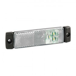 Lampa ΦΩΣ ΘΕΣΕΩΣ ΦΟΡΤΗΓΟΥ 24V 3LED ΛΕΥΚΟ 130x30mm 1ΤΕΜ.