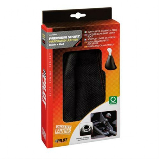 Lampa ΦΟΥΣΚΑ ΤΑΧΥΤΗΤΩΝ PREMIUM SPORT ΜΕ ΔΙΑΤΡΗΤΟ ΣΥΝΘΕΤΙΚΟ ΔΕΡΜΑ, ΜΑΥΡΟ ΧΡΩΜΑ ΜΕ ΚΟΚΚΙΝΗ ΡΑΦΗ