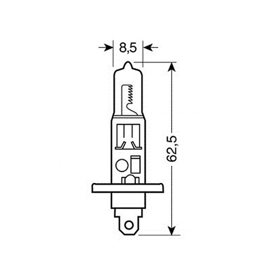 Lampa H1 ΑΛΟΓΟΝΟΥ 12V/55W