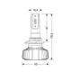 Lampa H10/HB3 9005 9>32V 6.500K 4.500lm 40W P20d HALO LED SERIE 5 BLASTER 8LED SEOUL 2ΤΕΜ. LED KIT