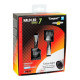 Lampa H10/HB3 9005 9>32V 6.500K 6.000lm 72W P20d HALO LED SERIE 7 COMPACT 6LED CREE 2ΤΕΜ. LED KIT