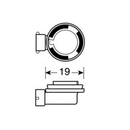 Lampa H11 12V/55W ΑΛΟΓΟΝΟΥ