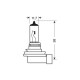 Lampa H11 12V 55W PGJ19-2 XENON ICE 5.000K 2ΤΕΜ.