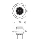 Lampa H18 12V 65W PY26d-1 1700lm STANDARD LINE ΑΛΟΓΟΝΟΥ (ΚΟΥΤΙ) - 1 ΤΕΜ.
