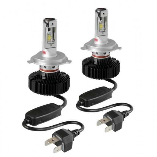 Lampa H4 9>32V 6.500K 4.500lm 50W P43t HALO LED SERIE 4 FIT-MASTER 16LED ZES CHIPS 2ΤΕΜ. LED KIT
