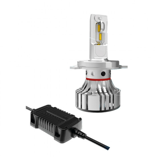 Lampa H4 9>32V 6.500K 6.000lm 72W P43t HALO LED SERIE 7 COMPACT 16LED CREE LED KIT - 2 ΤΕΜ.