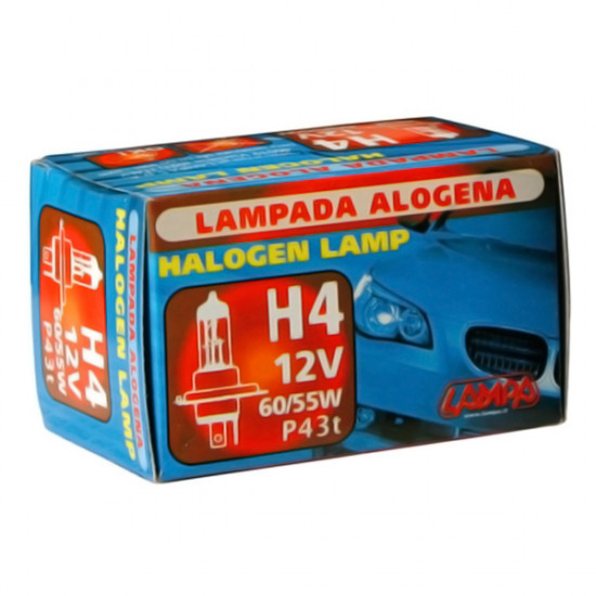 Lampa H4 ΑΛΟΓΟΝΟΥ 12V/60-55W P43t