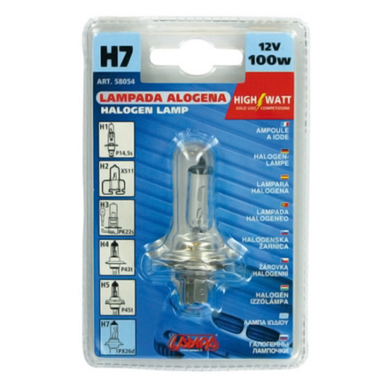 Lampa H7 ΑΛΟΓΟΝΟΥ 12V/100W 57mm PX26d