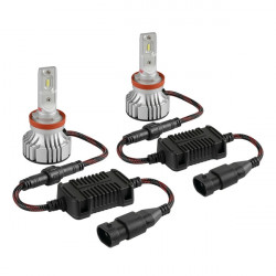 Lampa H8/H9/H11/H16 9>32V 6.500K 6.000lm 72W PGJ19-X HALO LED SERIE 7 COMPACT 8LED CREE 2ΤΕΜ. LED KIT
