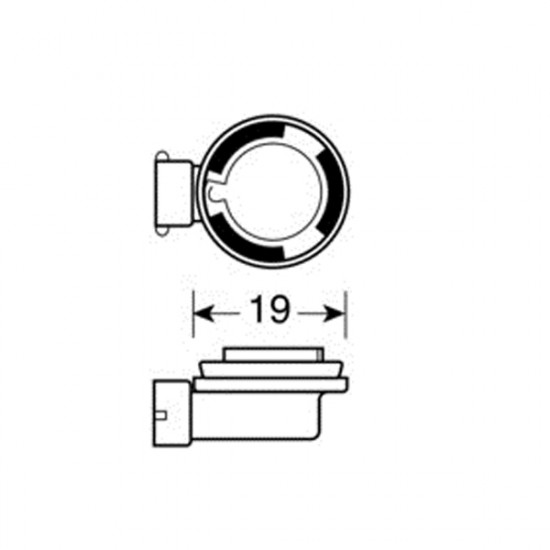 Lampa H9 12V/65W PGJ19-5 ΑΛΟΓΟΝΟΥ
