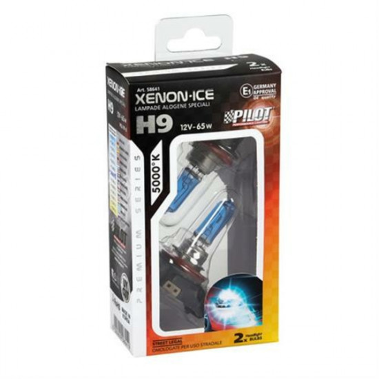 Lampa H9 12V 65W PGJ19-5 XENON ICE 5.000K 2ΤΕΜ.