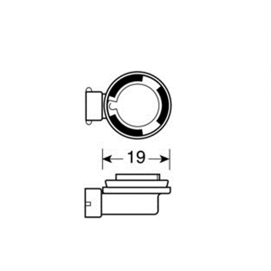 Lampa H9 ΑΛΟΓΟΝΟΥ 12V 65W PGJ19-5