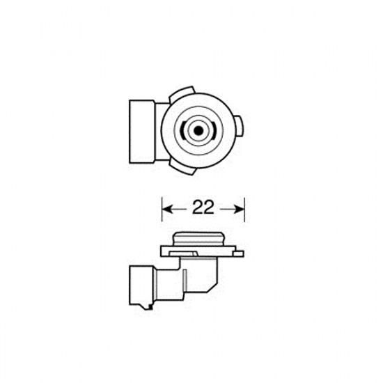 Lampa HB4/9006 55W 12V