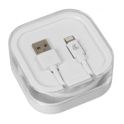 Lampa ΚΑΛΩΔΙΟ ΦΟΡΤΙΣΗΣ - ΣΥΓΧΡΟΝΙΣΜΟΥ APPLE 8PIN 200cm ΛΕΥΚΟ ESSENTIALS LAMPA - 1 TEM.