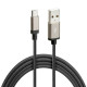 Lampa ΚΑΛΩΔΙΟ ΦΟΡΤΙΣΗΣ - ΣΥΓΧΡΟΝΙΣΜΟΥ MICRO USB SUPER RESISTANT 100cm ΜΑΥΡΟ