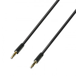 Lampa ΚΑΛΩΔΙΟ ΗΧΟΥ ΓΙΑ ΘΥΡΑ AUX 100cm STEREO JACK ESSENTIALS LINE (JACK ΣΕ JACK 3,5 mm)