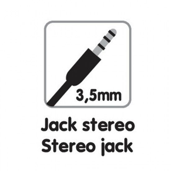 Lampa ΚΑΛΩΔΙΟ ΗΧΟΥ ΓΙΑ ΘΥΡΑ AUX 100cm STEREO JACK ESSENTIALS LINE (JACK ΣΕ JACK 3,5 mm)