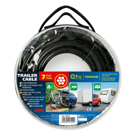 Lampa ΚΑΛΩΔΙΩΣΗ ΓΙΑ ΤΡΕΙΛΕΡ-ΚΟΤΣΑΔΟΡΟ 7PIN 500cm