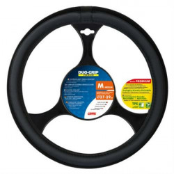 Lampa ΚΑΛΥΜΜΑ ΤΙΜΟΝΙΟΥ DUO-GRIP ΜΑΥΡΟ ΧΡΩΜΑ ΜΕ ΥΦΑΣΜΑΤΙΝΗ ΠΛΕΞΗ ΑΟΣΜΟ ΟΙΚΟΛΟΓΙΚΟ/ ΜΗ ΤΟΞΙΚΟ/ ΑΝΑΚΥΚΛΩΣΙΜΟ ΥΛΙΚΟ