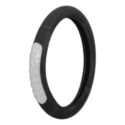 Lampa ΚΑΛΥΜΜΑ ΤΙΜΟΝΙΟΥ GEL GRIP (S) 35/37cm ΜΙΚΡΟΙΝΕΣ/ΤΖΕΛ ΜΑΥΡΟ/ΓΚΡΙ ΑΟΣΜΟ ECO-FRIENDLY