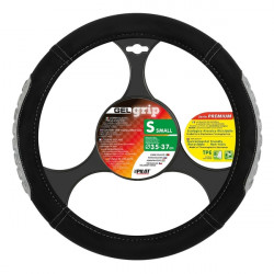Lampa ΚΑΛΥΜΜΑ ΤΙΜΟΝΙΟΥ GEL GRIP (S) 35/37cm ΜΙΚΡΟΙΝΕΣ/ΤΖΕΛ ΜΑΥΡΟ/ΓΚΡΙ ΑΟΣΜΟ ECO-FRIENDLY