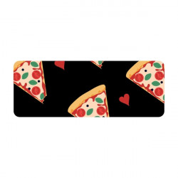 Lampa ΚΑΛΥΜΜΑ ΤΙΜΟΝΙΟΥ SKIN-COVER PIZZA (ΠΙΤΣΑ) 38/40cm (M) ΜΑΥΡΟ ΕΛΑΣΤΙΚΟ ΠΟΛΥΕΣΤΕΡΙΚΟ 2mm ΠΑΧΟΣ