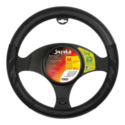 Lampa ΚΑΛΥΜΜΑ ΤΙΜΟΝΙΟΥ SUZUKA (M) 37/39cm ΔΕΡΜΑΤΙΝΗ ΜΑΥΡΟ ΑΟΣΜΟ ECO-FRIENDLY