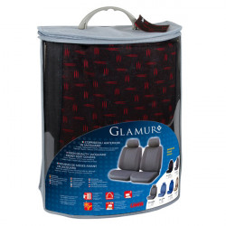 Lampa ΚΑΛΥΜΜΑΤΑ GLAMUR ΜΑΥΡΑ POLYESTER