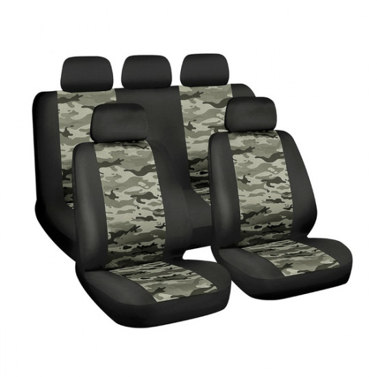 Lampa ΚΑΛΥΜΜΑΤΑ ΚΑΘΙΣΜΑΤΩΝ CAMO AIR-FORCE ΠΑΡΑΛΛΑΓΗΣ (ΣΕΤ) - 4 ΤΕΜ.