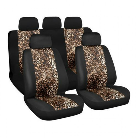 Lampa ΚΑΛΥΜΜΑΤΑ ΚΑΘΙΣΜΑΤΩΝ CAMO LEOPARD FASHION-TREND SERIES ΣΕΤ