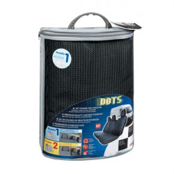 Lampa ΚΑΛΥΜΜΑΤΑ ΚΑΘΙΣΜΑΤΩΝ ΦΟΡΤΗΓΟΥ DOTS-2 SET ΜΑΥΡΟ-ΓΚΡΙ