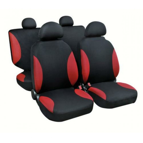 Lampa ΚΑΛΥΜΜΑΤΑ ΚΑΘΙΣΜΑΤΩΝ PALINURO SET 4ΤΕΜ. ΜΑΥΡΟ/KOKKINO