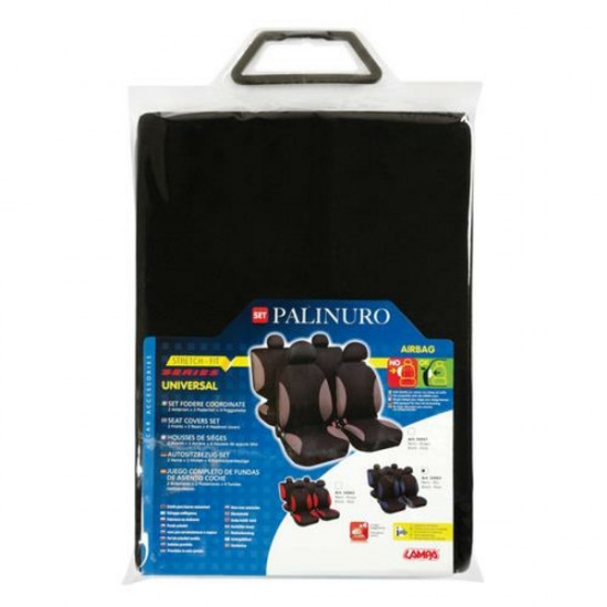 Lampa ΚΑΛΥΜΜΑΤΑ ΚΑΘΙΣΜΑΤΩΝ PALINURO SET 4ΤΕΜ. ΜΑΥΡΟ/ΜΠΛΕ