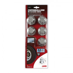 Lampa ΚΑΠΑΚΙΑ ΜΠΟΥΛΟΝΙΩΝ ΑΝΟΞΕΙΔΩΤΟ ΑΤΣΑΛΙ 32mm (10τεμ)