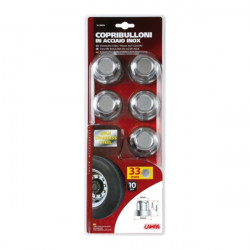 Lampa ΚΑΠΑΚΙΑ ΜΠΟΥΛΟΝΙΩΝ ΑΝΟΞΕΙΔΩΤΟ ΑΤΣΑΛΙ 33mm (10τεμ)