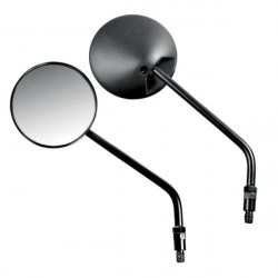 Lampa ΚΑΘΡΕΦΤΕΣ ΜΟΤΟ CLASSIC M10x1,25 ΜΑΥΡΟΙ 2 ΤΕΜ.