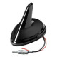 Lampa ΚΕΡΑΙΑ ΚΑΡΧΑΡΙΑΣ AERO-FIN 3 12V ΜΑΥΡΗ AM/FM ΜΕ ΕΝΙΣΧΥΤΗ ΣΗΜΑΤΟΣ 66x97x70mm