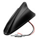 Lampa ΚΕΡΑΙΑ ΚΑΡΧΑΡΙΑΣ AERO-FIN 6 12V ΜΑΥΡΗ AM/FM ΜΕ ΕΝΙΣΧΥΤΗ ΣΗΜΑΤΟΣ 78x148x59mm