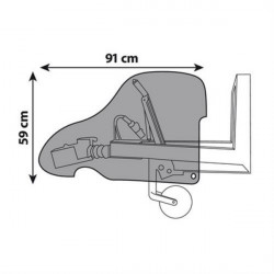 Lampa Κουκούλα Μηχανισμοί Τρέιλερ PVC 91x59cm Lampa Κουκούλα Μηχανισμοί Τρέιλερ PVC 91x59cm