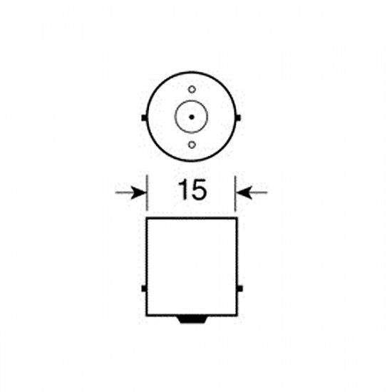 Lampa ΛΑΜΠΑ 12V/R10W 10 ΤΕΜ.